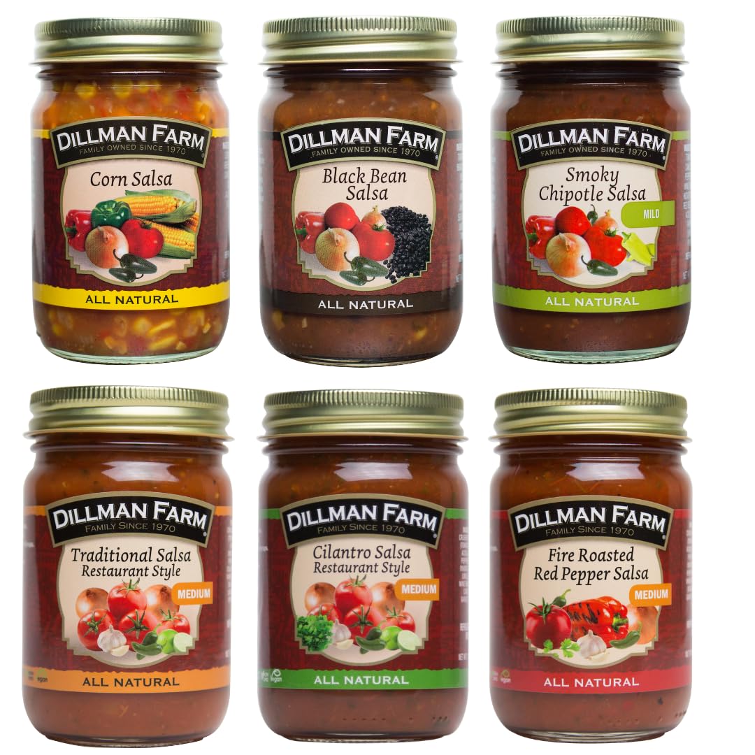 Pack Variedad de 6 Salsas Dillman Farm