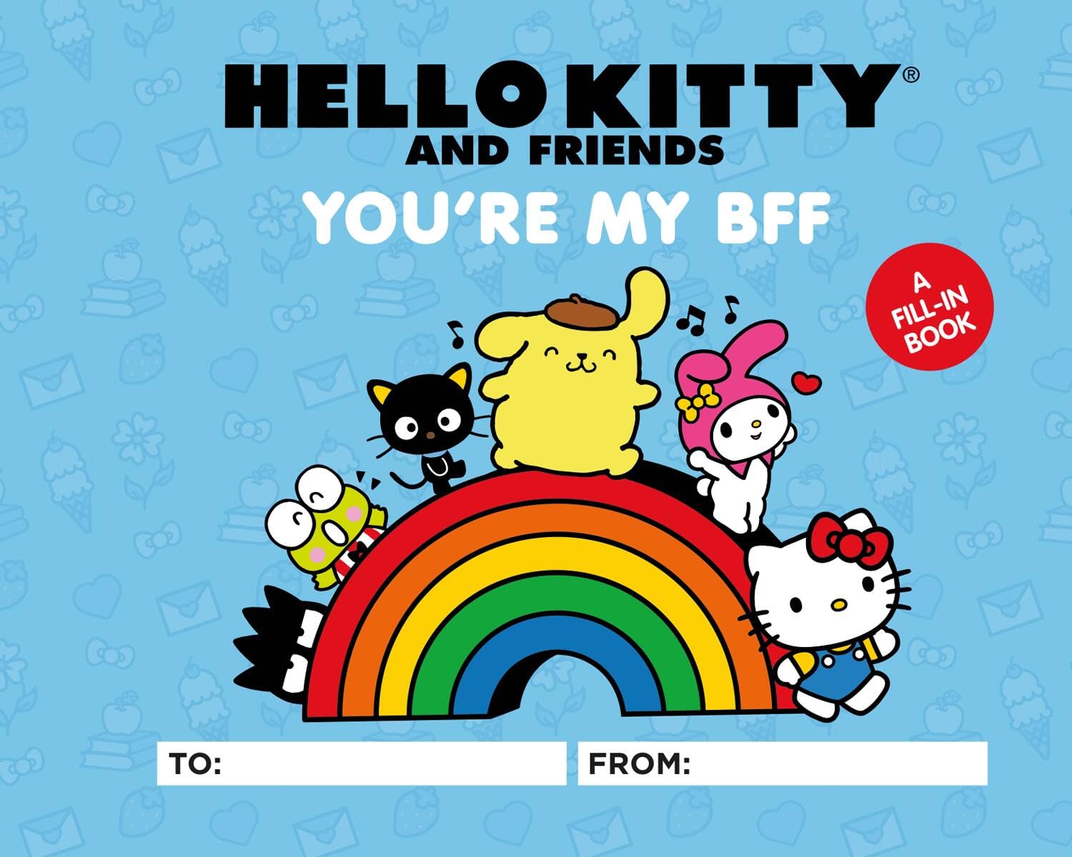 Hello Kitty and Friends Cross-stitch Kit You're My BFF: A Fill-In Book