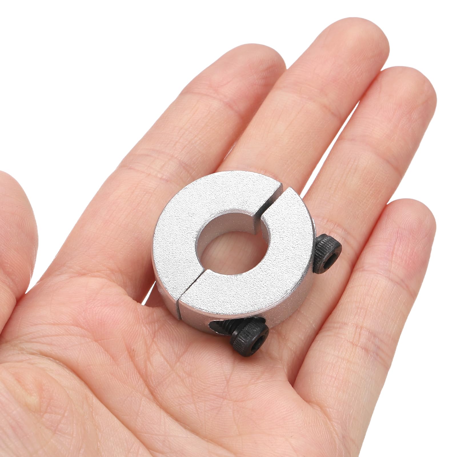 Aluminum Shaft Collars - 8 Pack, Secure Grip -5 Aluminum Shaft Collars - 8 Pack, Secure Grip -5