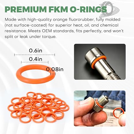 Oil Change Kit Compatible with Harley - Davidson, Motorcycle Oil Change Tool Set with Filter Cap Wrench, Crankcase Fill Tool, Primary Case Oil Funnel, Drip-Free Filter Tool & 30Pcs 11105 O-Rings