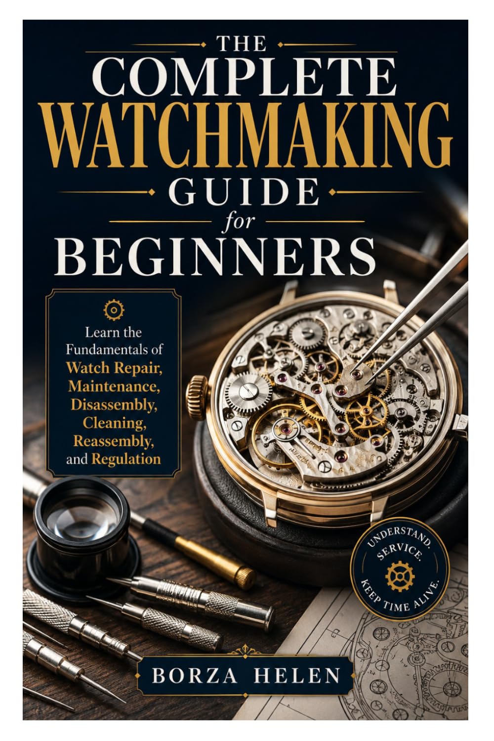 The Complete Watchmaking Guide for Beginners: Learn the Fundamentals of Watch Repair, Maintenance, Disassembly, Cleaning, Reassembly, and Regulation