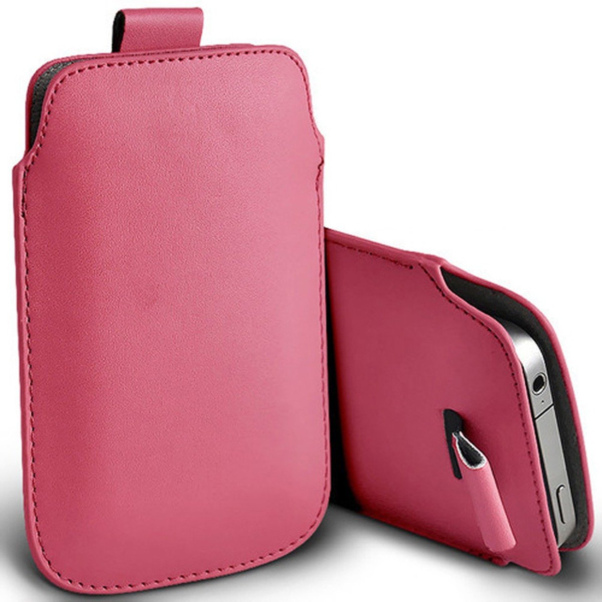 Digi Pig® Durable Protective Phone Pouch Cover With Easy Access Pull Tab For NOKIA 105 (2017) Mobiles - Baby Pink