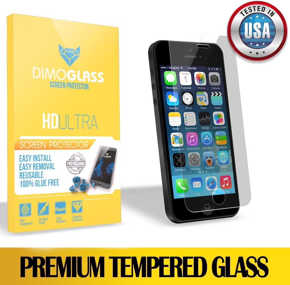Tempered Glass-Sapphire Screen Protector for iPhone 5c - Ultra HD
