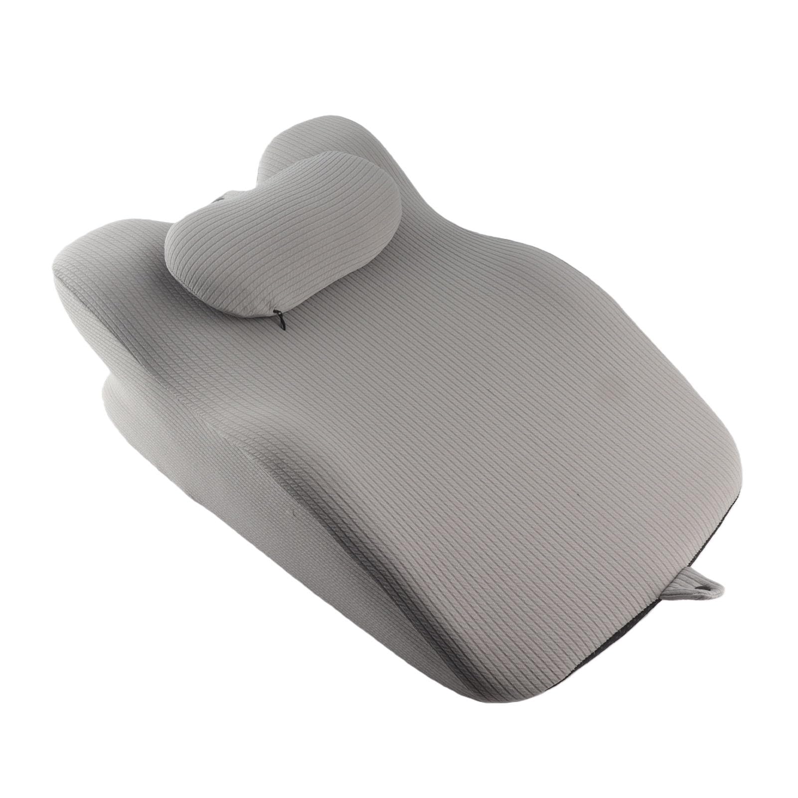 Almohada Ortopédica Viscoelástica, Cojín Elevador para Piernas, Soporte para Dormir Boca Abajo, Alivio del Dolor de Espalda