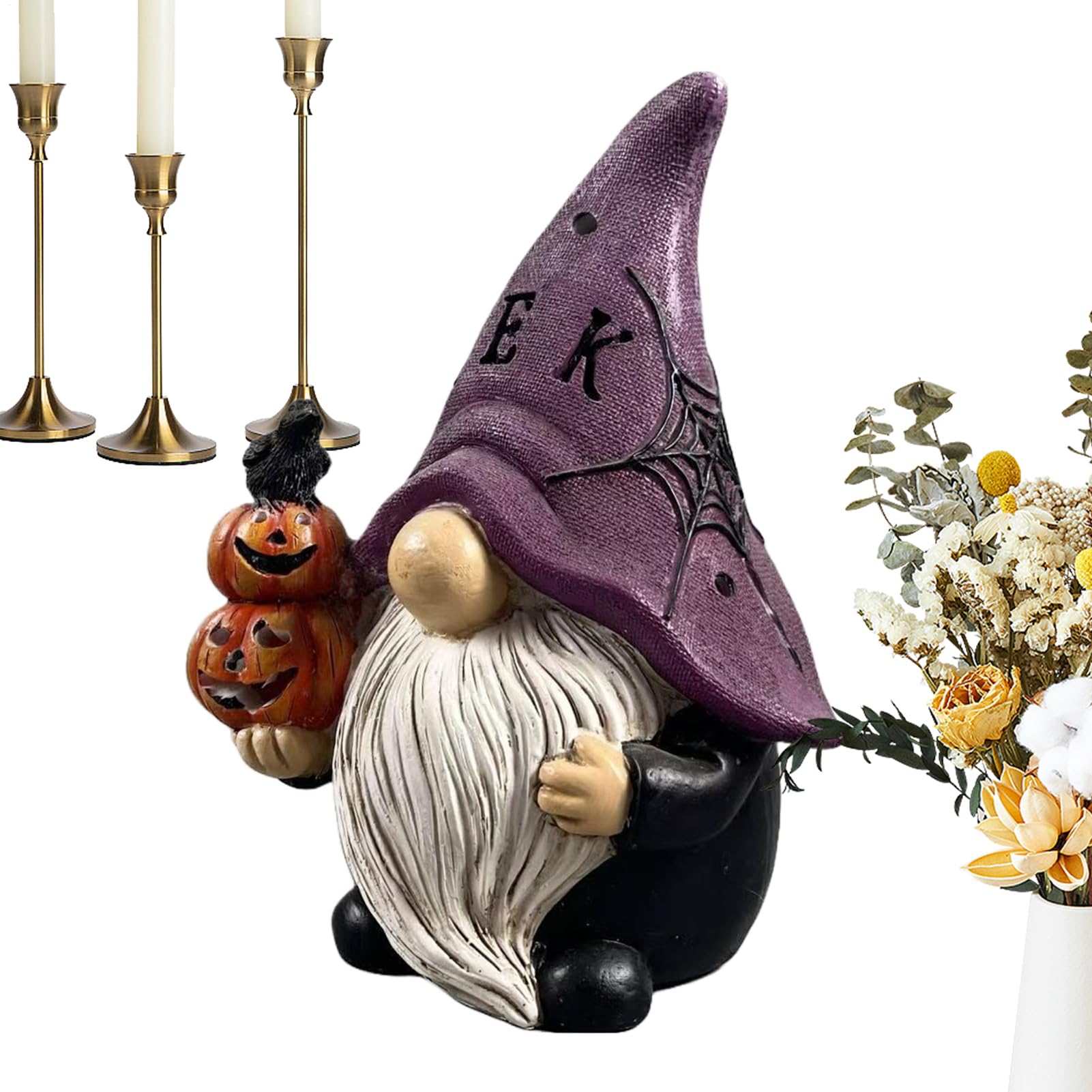 Gnomos de Halloween de resina, el detalle gótico ideal para regalar y decorar