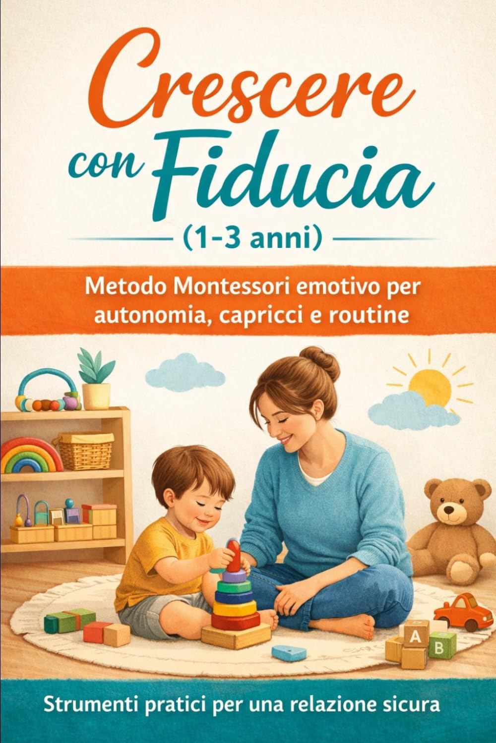 Montessori 1–3 anni: Capricci, Autonomia e Routine: Guida pratica ed emozionale per crescere un bambino sereno e collaborativo