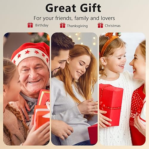 Miniatura 6 de Reloj de escritorio abatible, reloj de mesa retro vintage, reloj de mesa de escritorio digital con números grandes, base de madera para sala de