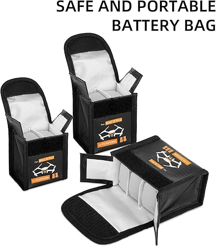 Miniatura 6 de Bolsa de batería Mini 3 4 Pro Lipo para DJI Mini 4 Pro3 ProMini 3 RC Cámara Drone Accesorios a prueba de explosiones a prueba de explosiones Funda