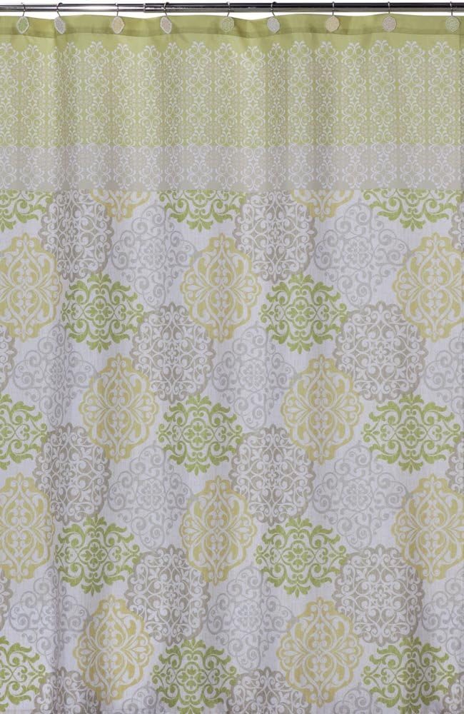 Creative Bath Gypsy Shower Curtain, Citron