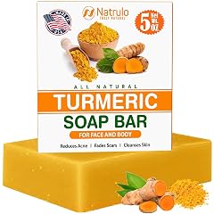 Natural Turmeric Soap Bar for Face Body Turmeric Skin Brightening Soap for Dark Spots Uneven Skin Tone Underarms