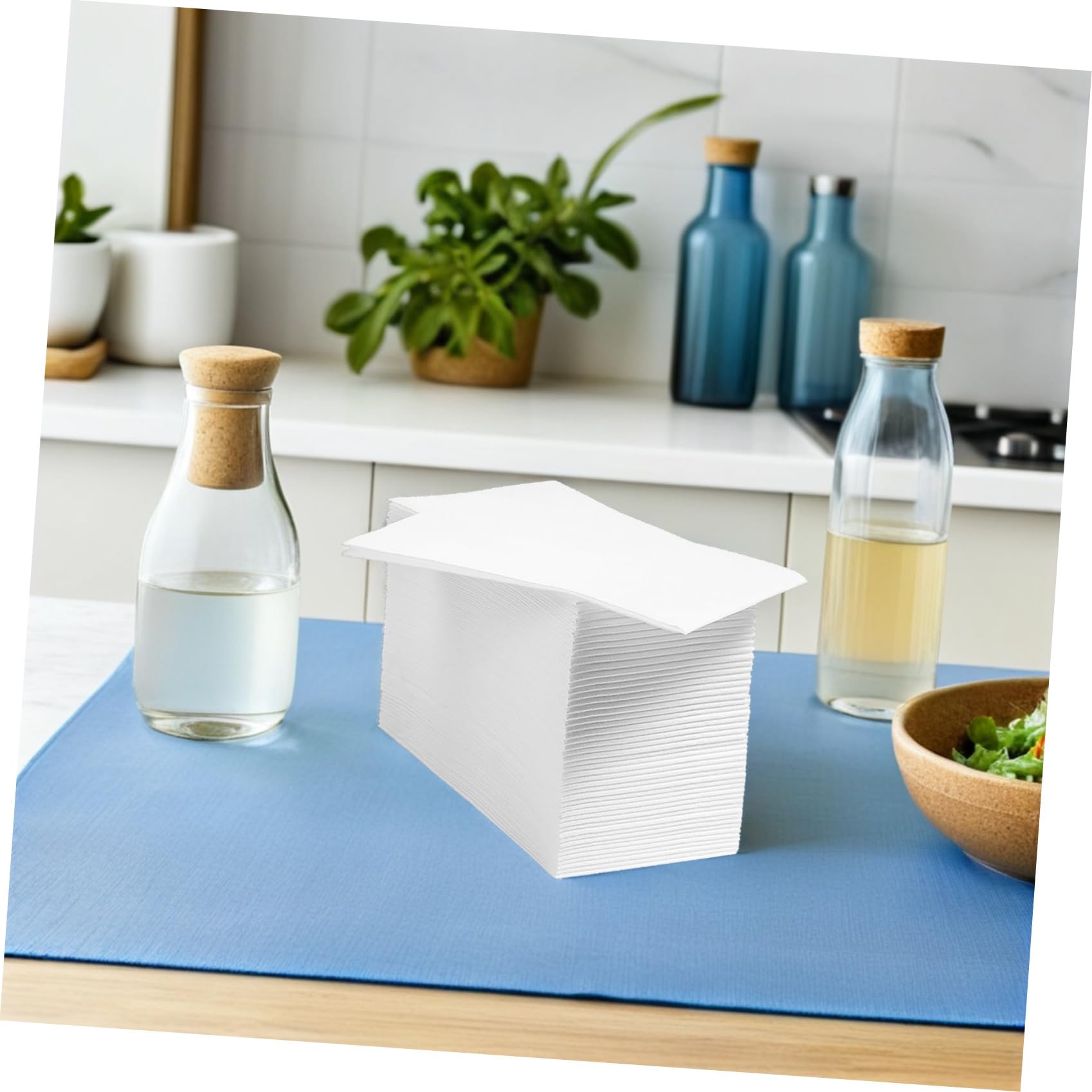 100 piezas Servilletas Desechables Uds para Bodas y Fiestas Gruesas y Suaves para Restaurantes y Cocina para Cumpleaños y Cenas