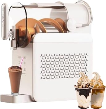 Ice Cream Maker Machine - Soft Serve, Slushies, Cocktails & Milkshakes - 5 Presets, Auto-Clean, No Ice Needed - Perfect for Smoothies & Frapp s