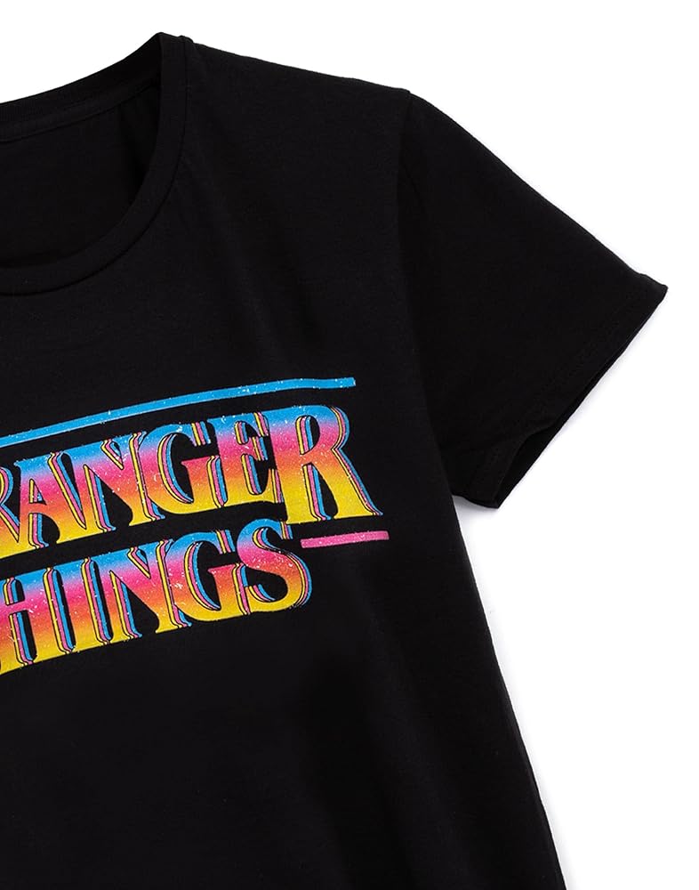 STRANGER THINGS × ZONE コラボTシャツ XL ブラック 新品シーズン4【STRANGER THINGS】Tシャツ☆KRAFT