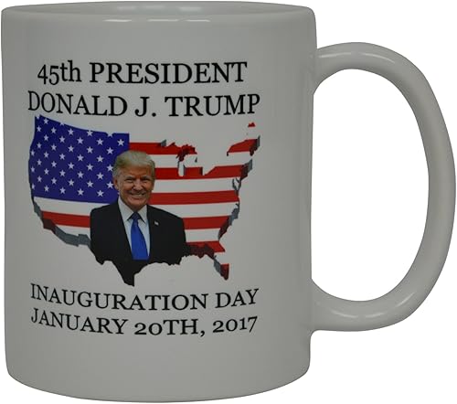 Miniatura 2 de Rogue River Tactical Taza de café Donald J. Trump The 45th President On The United States Inauguration Novelty Cup Gift Idea MAGA