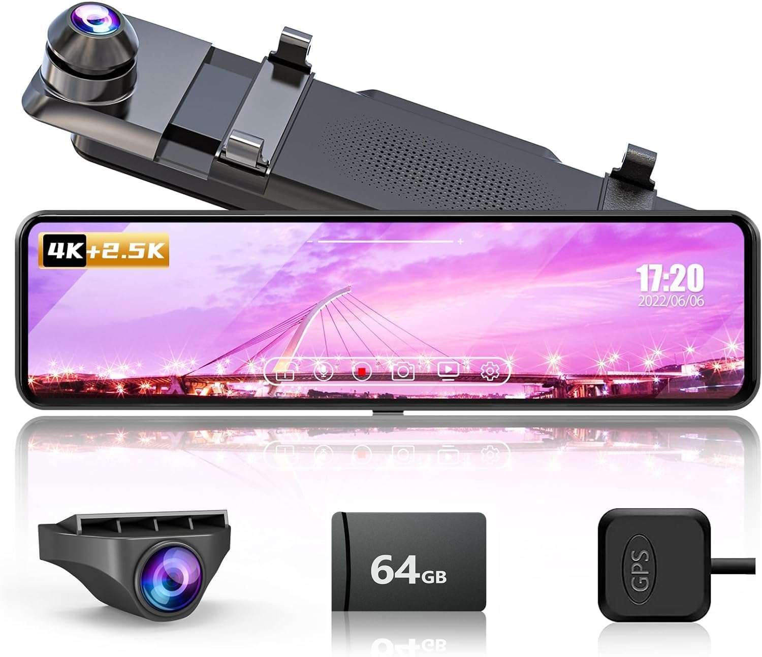 D*C様 ルームミラー型 ドライブレコーダー 4K 3840×2160 136度 51xap-Nl4uL.jpg