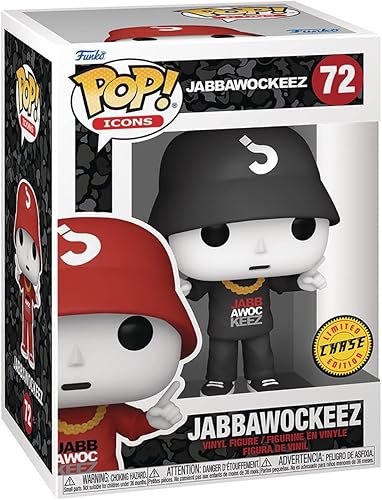 Miniatura 3 de Iconos Jabbawockeez (traje negro) Chase Funko Pop! Figura de vinilo (incluido con funda protectora compatible con caja pop)