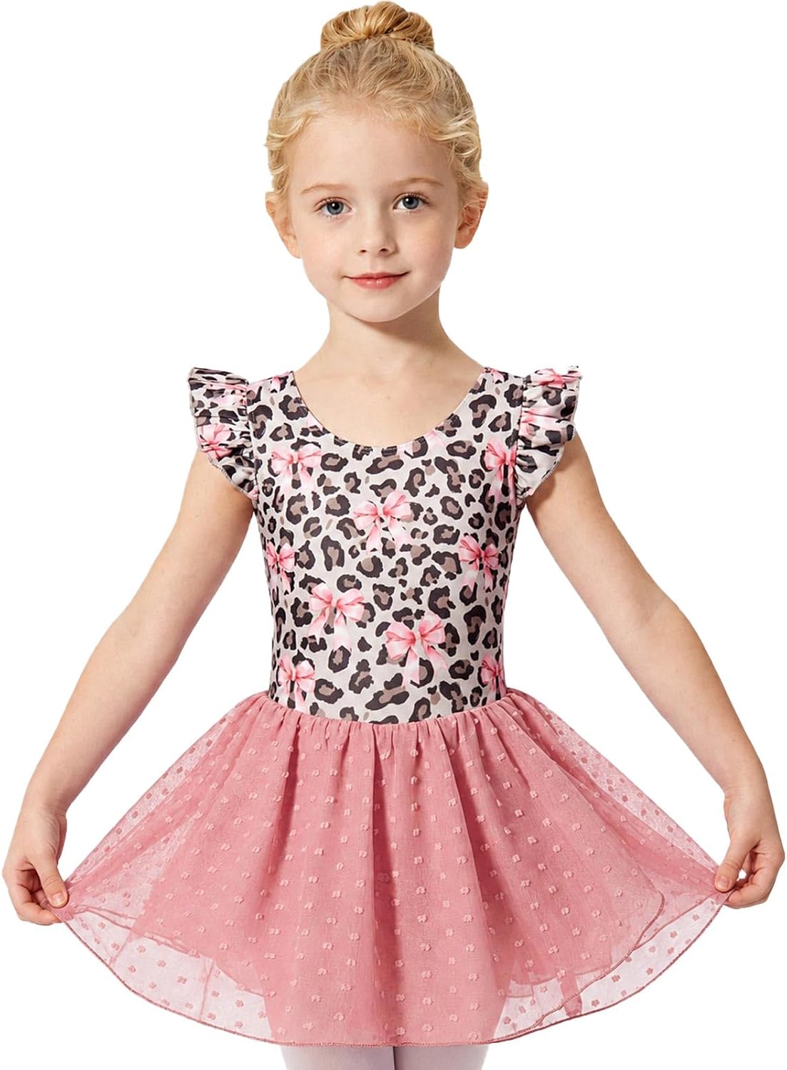 Funnycokid Dance Leotard for Girls Ballet Leotards Ballerina Outfit