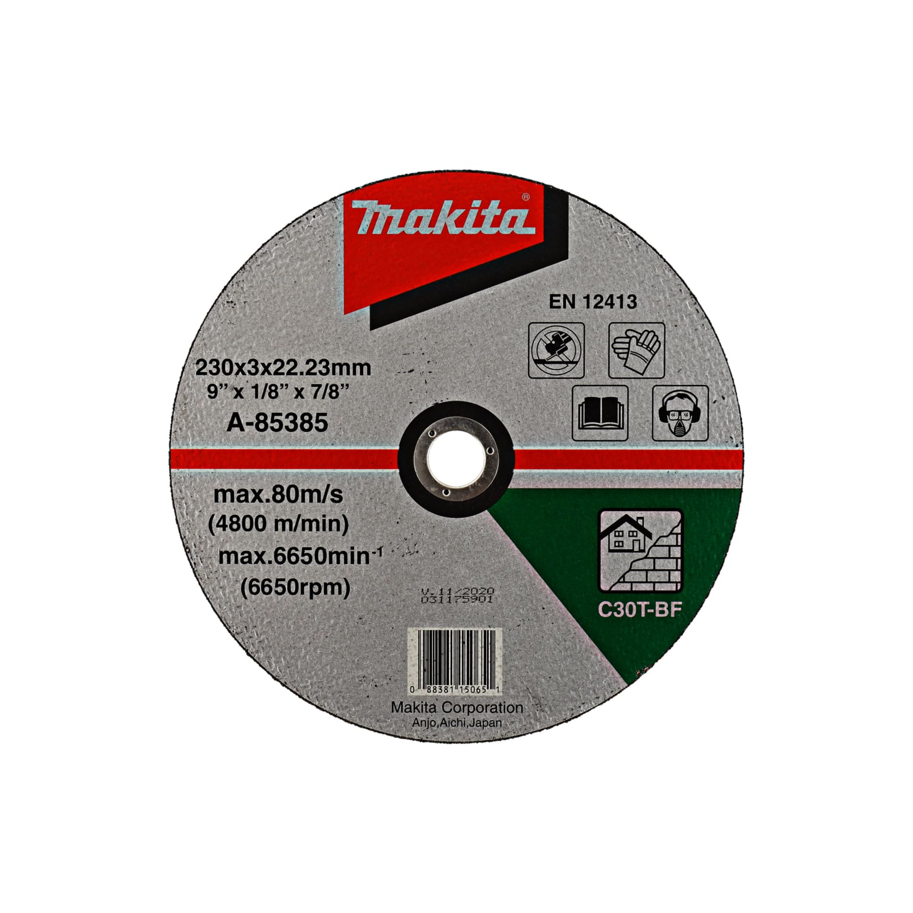Disque Tronçonnage A-85385 Makita 230mm pour meuleuse d'angle