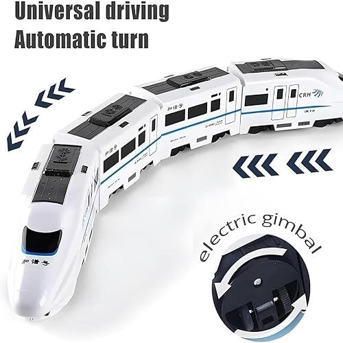 Miniatura 2 de Juguete inteligente de tren de cadena para niños, juguete de tren de cadena inteligente, divertido juego de aprendizaje con luces y sonidos,