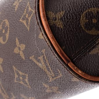 Pre-Loved Ellipse Backpack Monogram Canvas, Brown