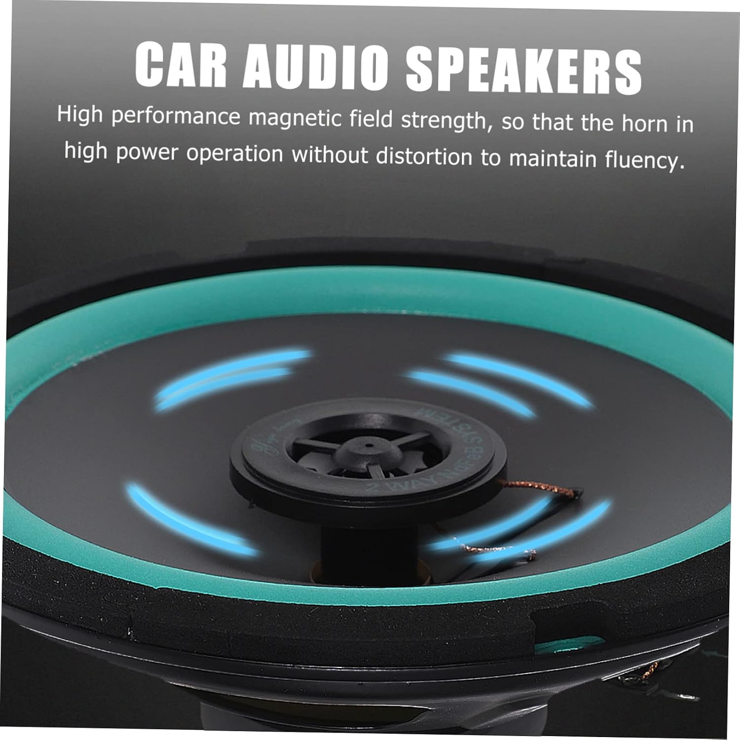 Car Audio Speaker Ohm Midrange Bass Speaker for Amplifier Sound System Design for Enhanced Sound and Fast Response for Automotive Stereo Systems