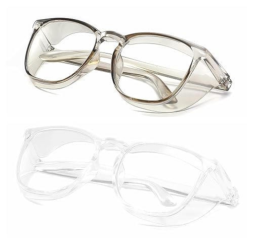 Miniatura 59 de Alsenor Safety Glasses Anti Fog Goggles Protective Eyewear Blue Light Blocking Anti Dust UV Protection Glasses For Men Women (Jade)