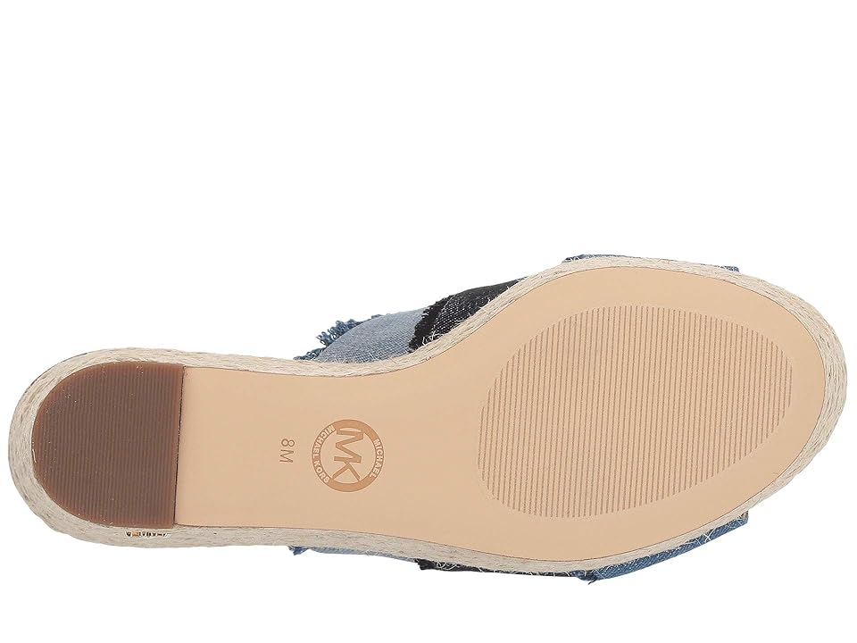 

MICHAEL Michael Kors Cunningham Wedge (Denim Multi) Women's Shoes, Blue