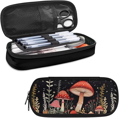 Miniatura 35 de Estuche para lápices con estampado de huellas de perro, bolsa de lápices de gran capacidad, estuche para lápices, estuche de almacenamiento