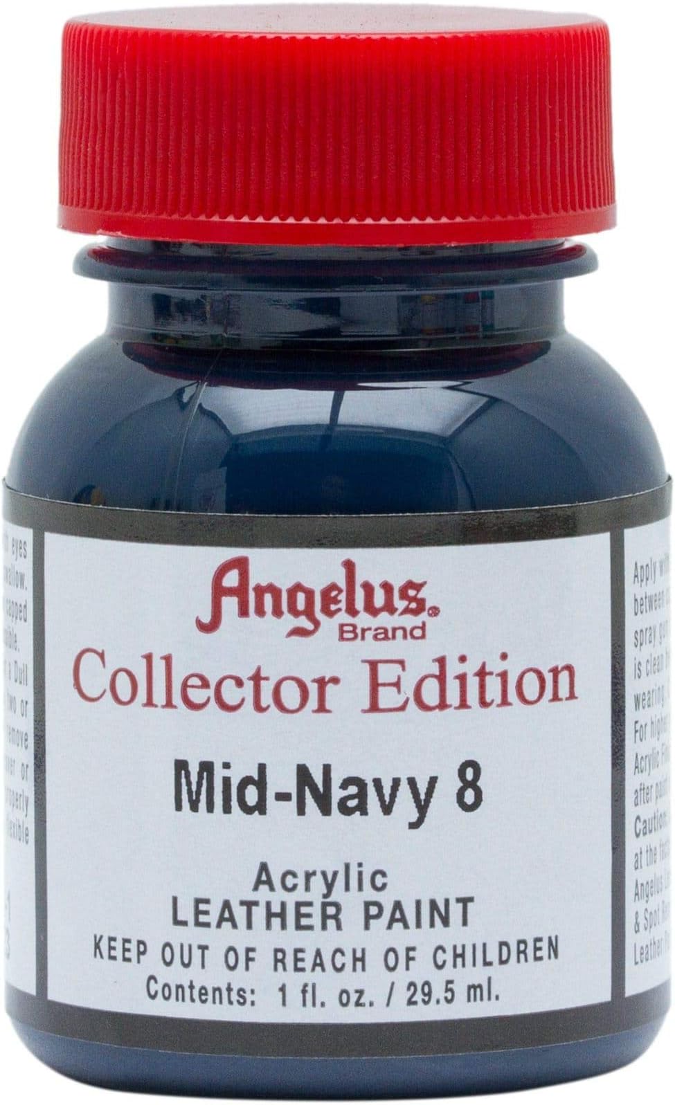 Angelus Collector Leather Paint 1 oz Mid-Navy