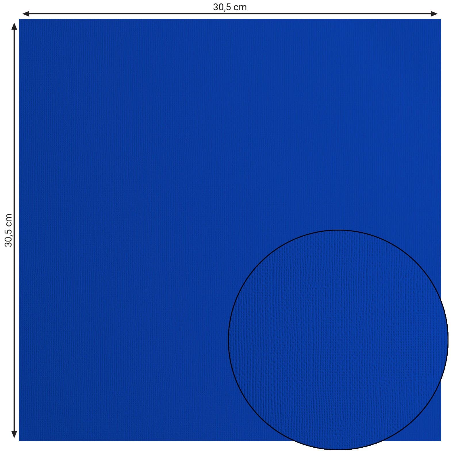 Florence Cardstock Textured - Coloured Card Making Supplies 12 x 12 inch - Blue - 20 Sheets - Coloured Paper for Scrapbooking, Card Making, Die Cutting and Paper Crafts - 216 GSM - Sapphire - Image 2