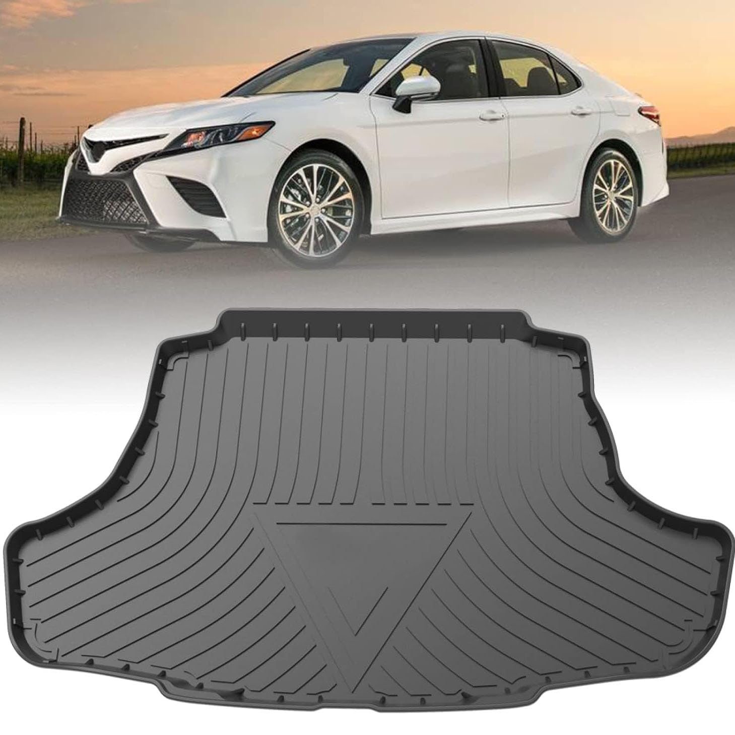 Tapis de Coffre Voiture Camry Hybride pour Sorties Nature et Courses sans Souci