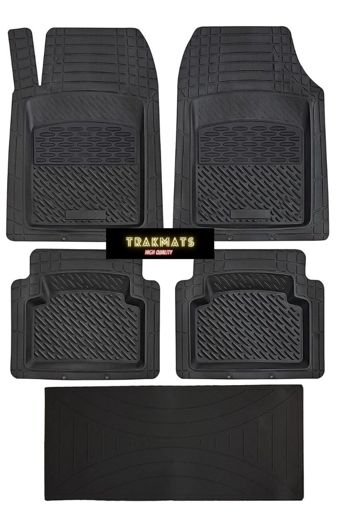 TRAKMATS (kyb18134) 2003 4D OTO PASPAS UNİVERSAL ADA SİYAH Kia Sorento ile uyumlu