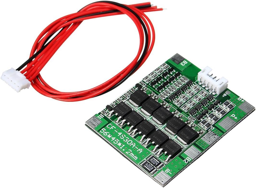 ILS - 4S 30A 14.8V Li-ion Lithium 18650 Battery BMS Packs PCB Protection Board Balance