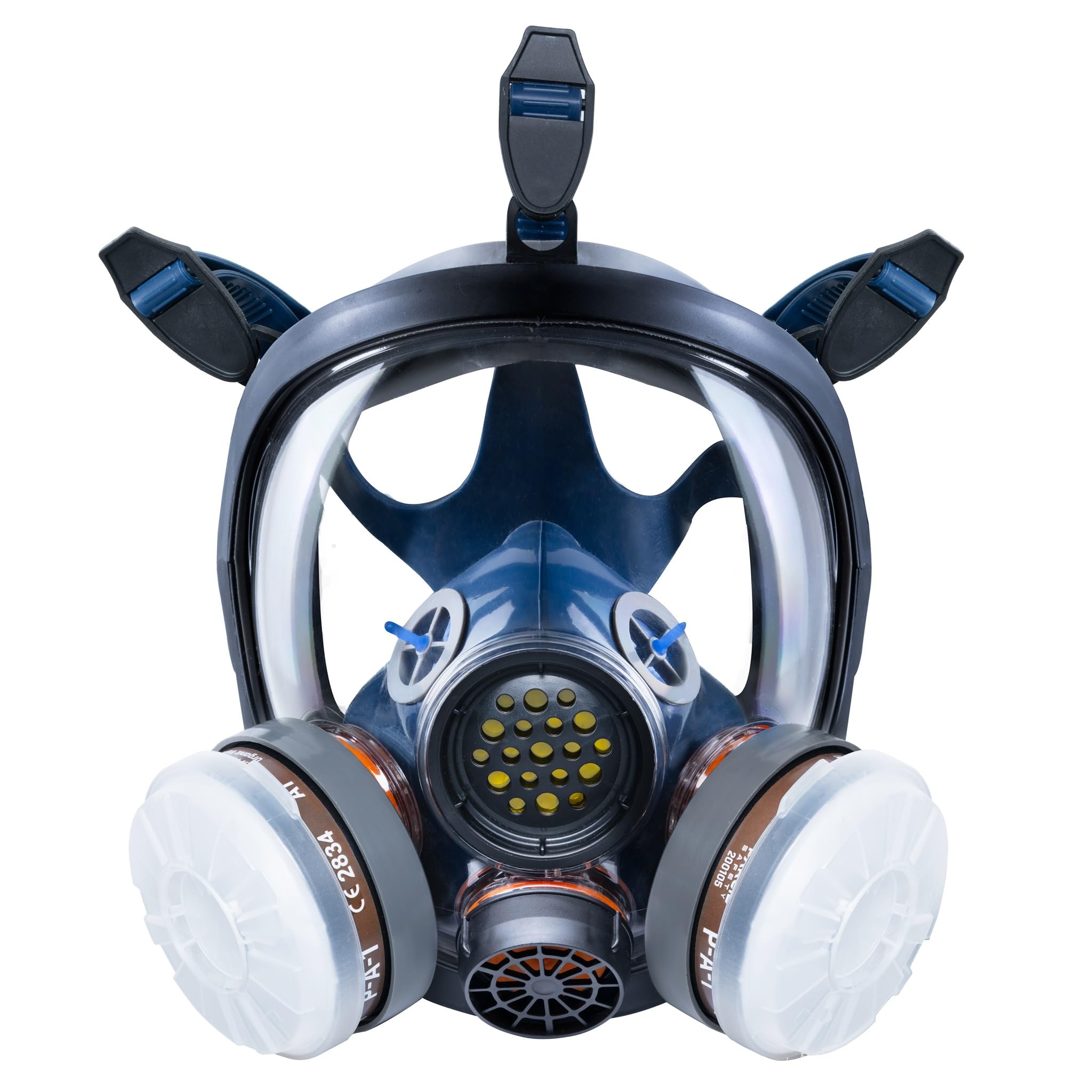 ST-100X Survival & Tactical Full Face Organic Vapor & Particulate Respirator Gas Mask – P100 Respirator Mask Protection – Full Face Respirator Mask for Emergency Gas Mask & Smoke Mask Full Face Use