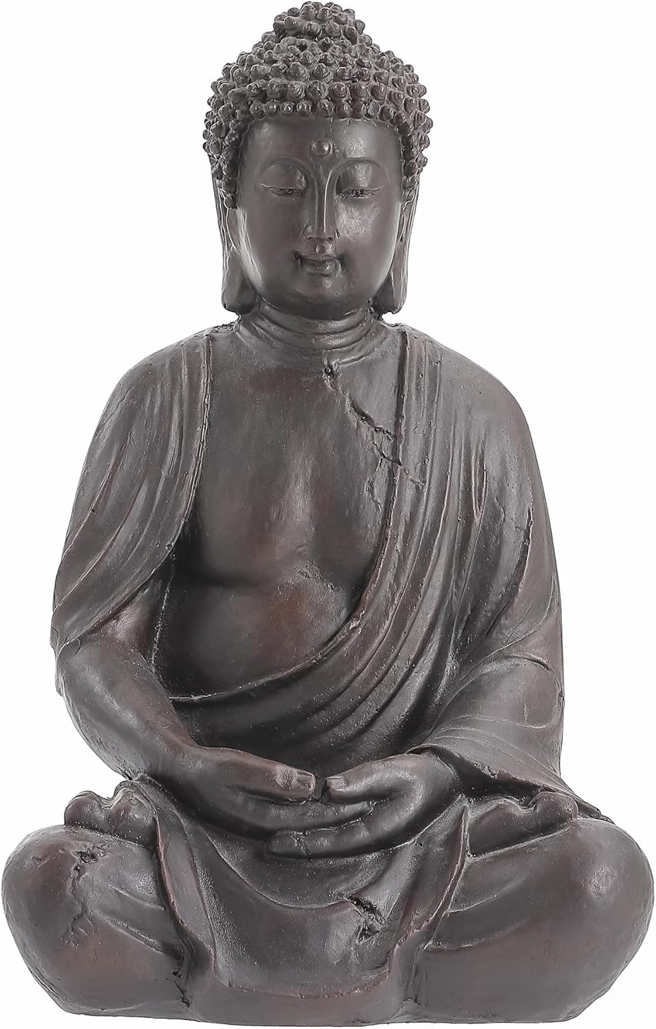 15" Buddha Statue Outdoor, Buddha Statues for Home Decor Indoor, Zen Decor Buda Garden Statues for Yard, Patio Gift