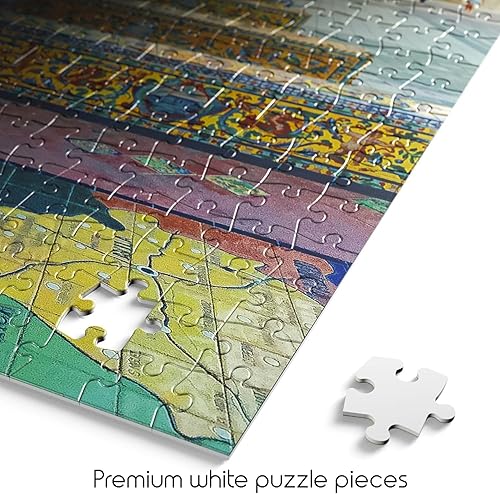 Miniatura 3 de Buffalo Games - blanc - Azulejos españoles - Rompecabezas de 500 piezas, color blanco