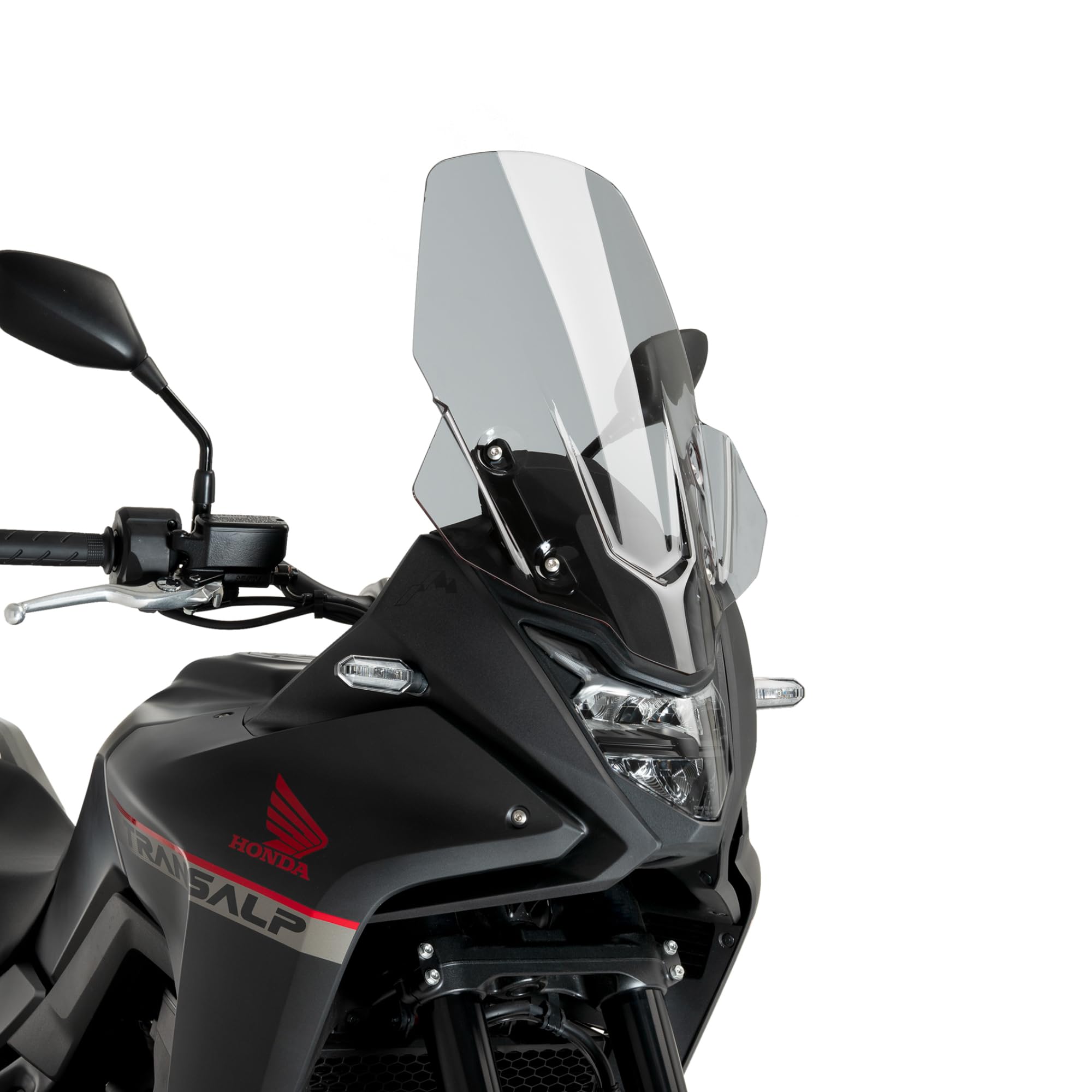 Cupolino Parabrezza Touring Plexiglass JD9 TOURING Fumè Chiaro COMPATIBILE CON Honda XL 750 TRANSALP 2023-2024