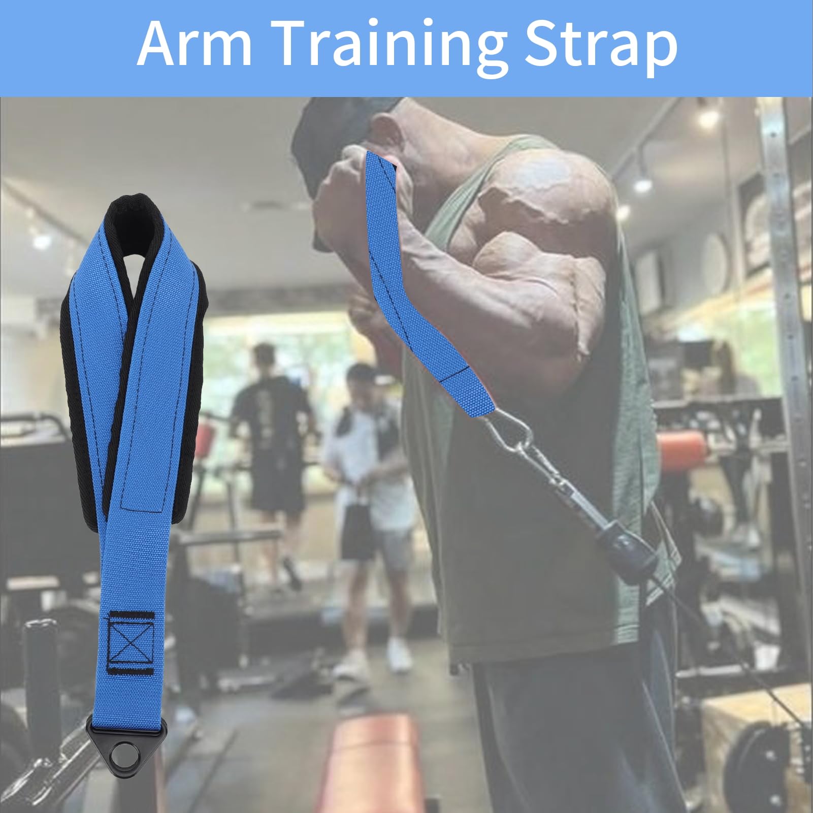 Ceinture D'Entraînement De Gym Pour Bras Et Avant-Bras - Sangle Musculation Poignet Et Biceps