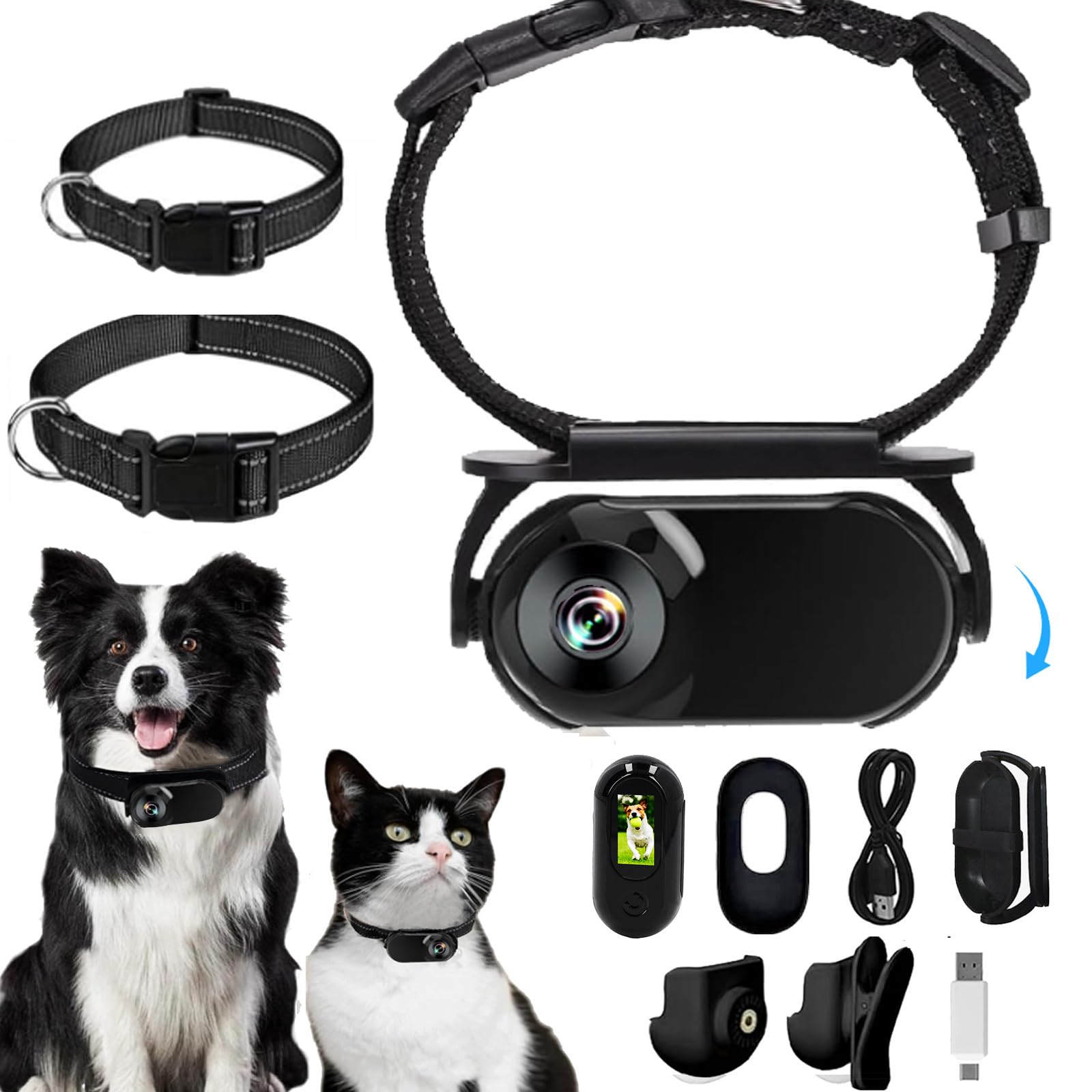 MeowNova HD 1080P Cat POV Camera Collar