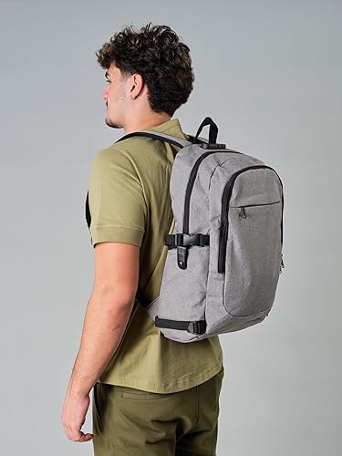 Miniatura 4 de VarietyAthletics - Juego de mochila y estuche organizador para laptop de 19 pulgadas, puerto USB para auriculares, antirrobo, impermeable, viajes,