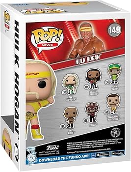 その他 Funko Pop! WWE Hulk Hogan Amazon.com: POP WWE: Hulk Hogan Hulkamania with Belt Funko