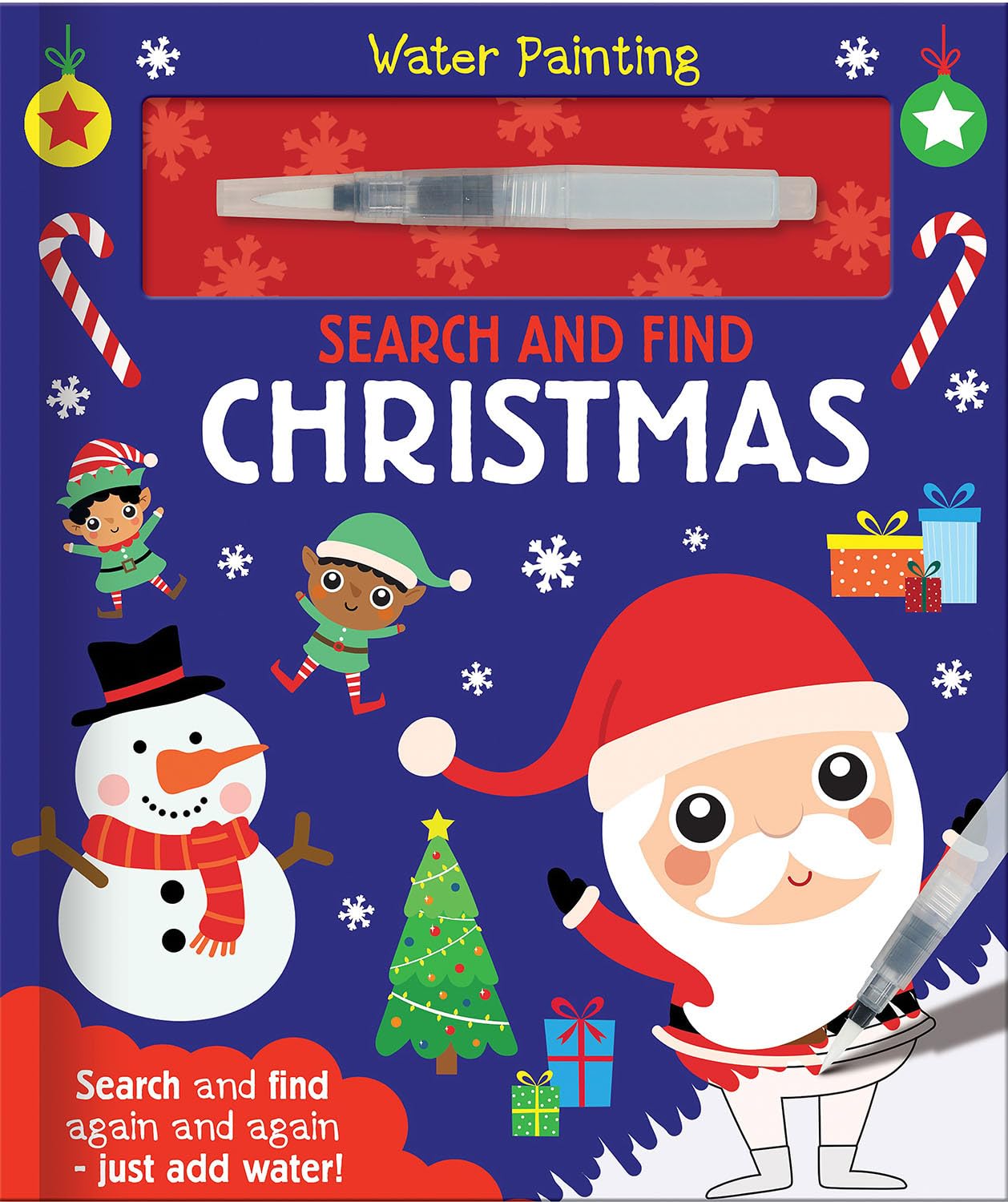 Search and Find Christmas (Water Painting Search and Find)