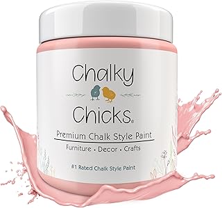 Chalky Chicks All-in-One Chalk Paint for Furniture or Cabinet - 16 Fl Oz...