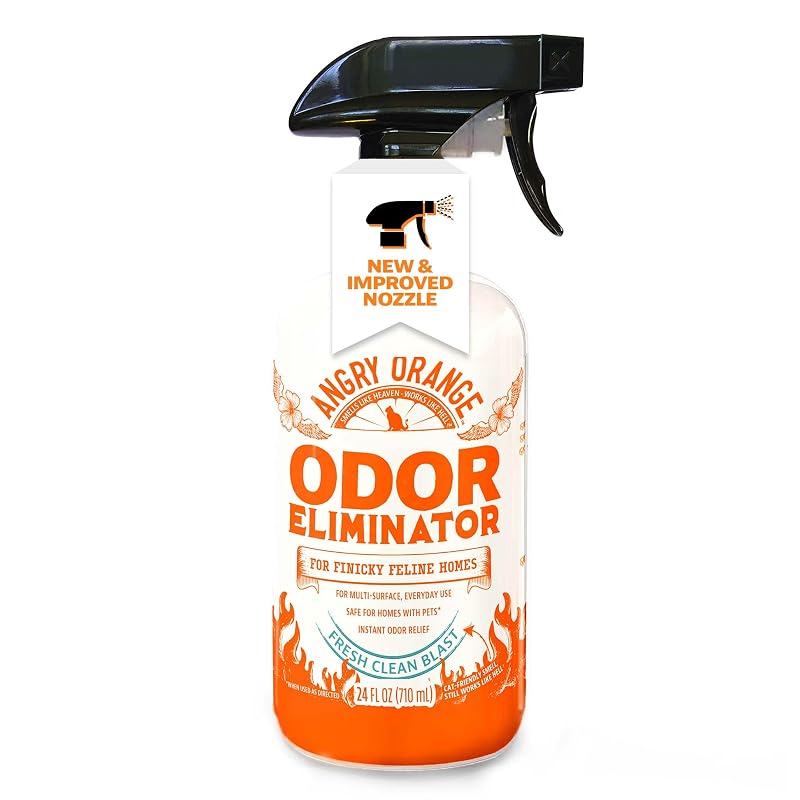 Removedor de Odores para Pets ANGRY ORANGE com Fragrância Fresh 720 mL