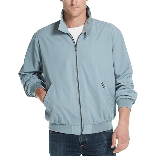 Weatherproof Men's Golf Jacket - Lightweight Windbreaker, Water-Resistant Microfiber Shell, Perfect for Golf & Casual Wear