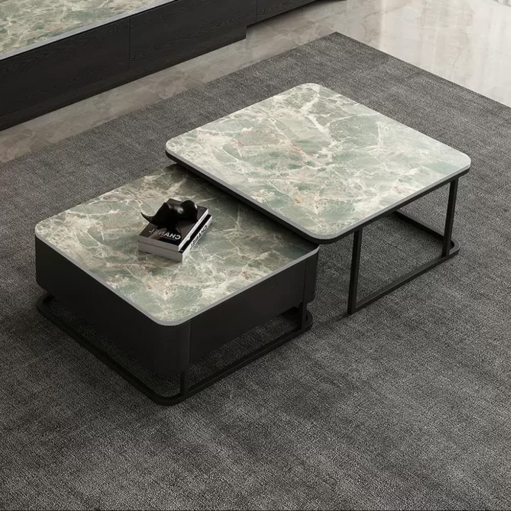 大理石風テーブル 80cm x 40cm 【公式通販】