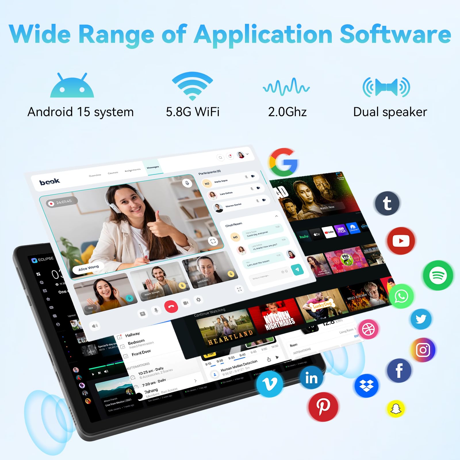 11 Zoll Tablet Android 16, Octa-Core, 24 GB RAM + 256 GB ROM | 1TB Erweiterbar, 1920x1200 FHD IPS-Display, GPS, Widevine L1, 8000 mAh, 8 MP + 16 MP, 5,8G + 2,4G WiFi, BT 5.2, Grau