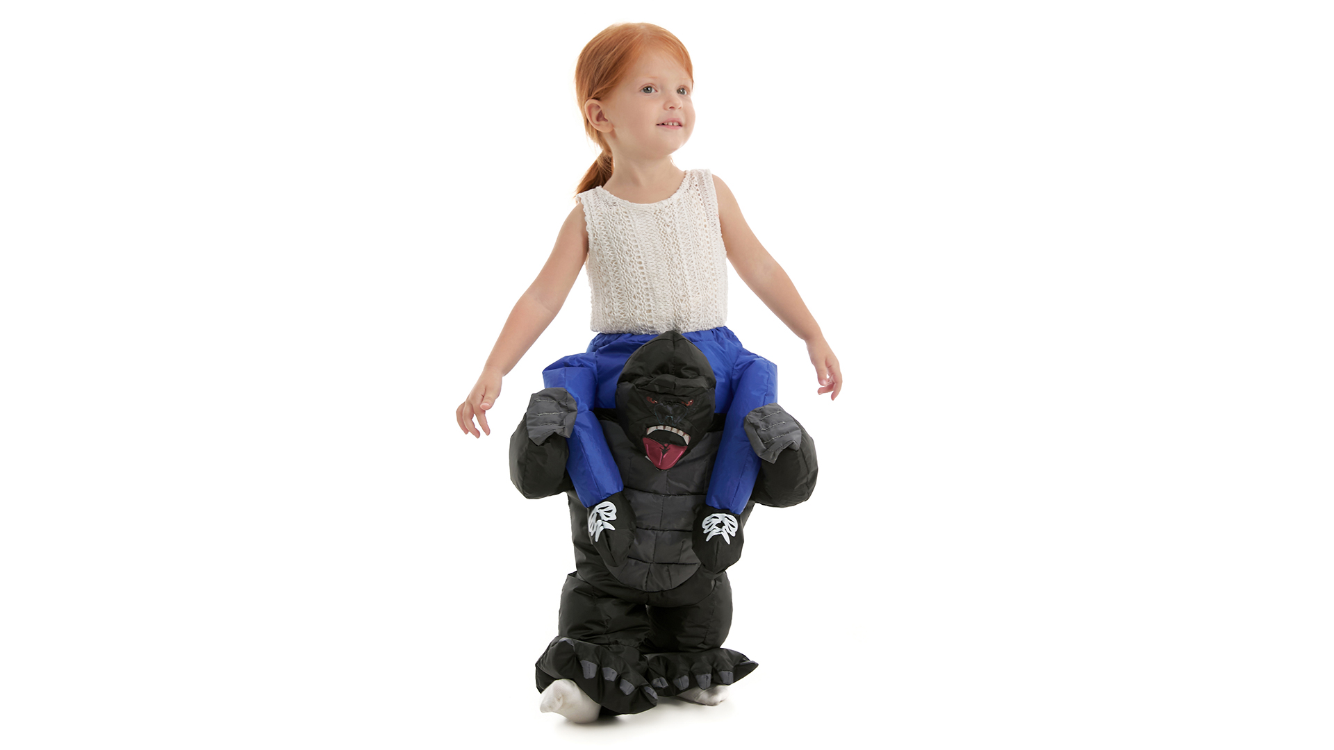 Disfraz Inflable de Gorila para Niños 4-6 Años miniatura 5