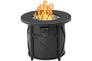 BALI OUTDOORS 30" Propane Gas Fire Pit Table 50,000 BTU Clearance