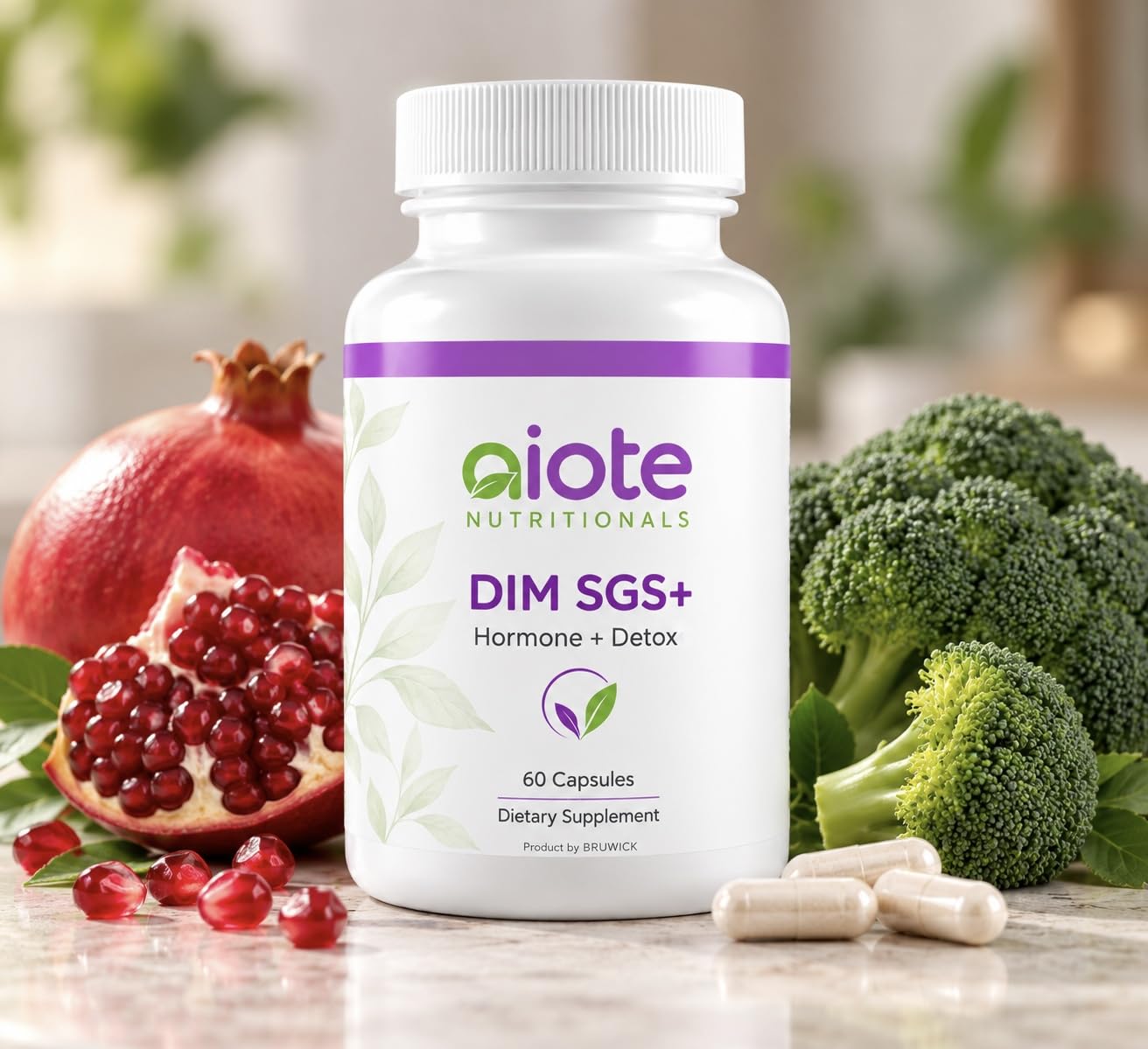 DIM SGS || Hormone Supports || Detox 60Capsules — Amazon image 4